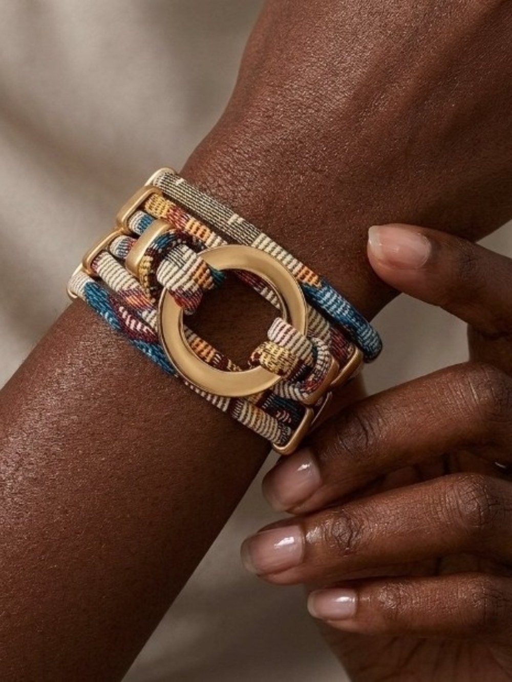 Multicolor Woven Bracelet